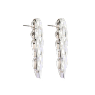 Marquis Cut Crystal Earrings