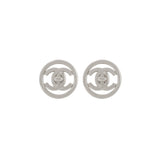 1997 Vintage Chanel Turnlock Clip-On Earrings