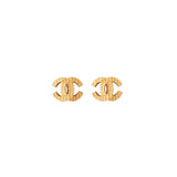 2000s Chanel Quilted Clip-on Earrings
