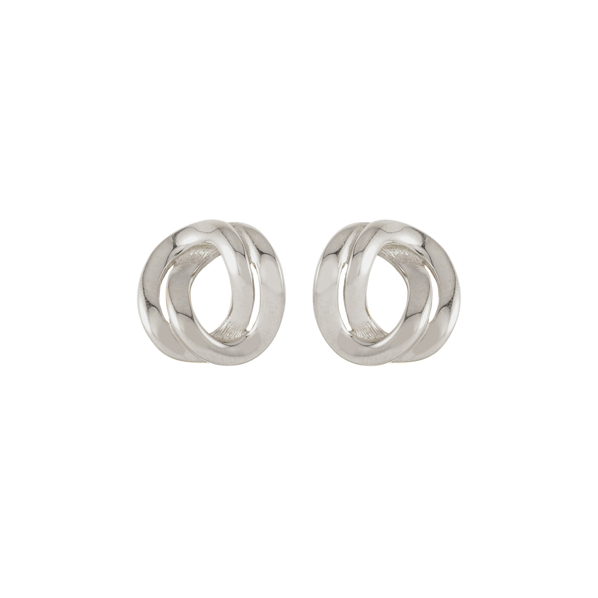 1980s Vintage Monet Chain Link Earrings