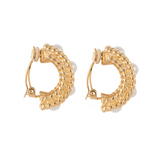 1980s Vintage Givenchy Faux Pearl Clip-On Earrings