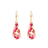 1980s Vintage Cloisonné Drop Earrings