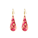 1980s Vintage Cloisonné Drop Earrings