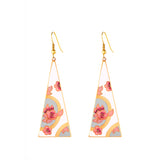 1980s Vintage Cloisonné Drop Earrings