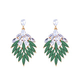 1990s Vintage Dramatic Drop Earrings