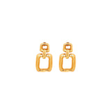 1980s Vintage Nina Ricci Door Knocker Earrings