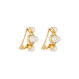 Vintage Renaissance Revival Clip-On Earrings