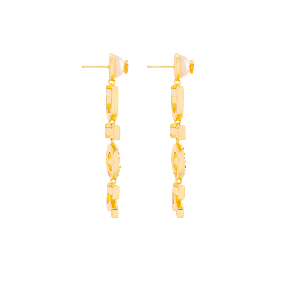 Christian Dior Drop Earrings