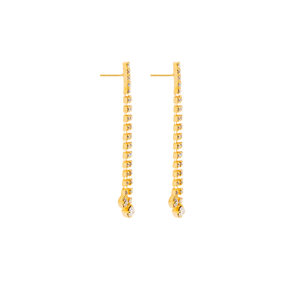 1980s Rediscovered Chandelier Drop Post Earrings