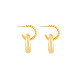1990s Vintage Celine Hoop Earrings
