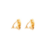 1990s Vintage Love Knot Clip-On Earrings