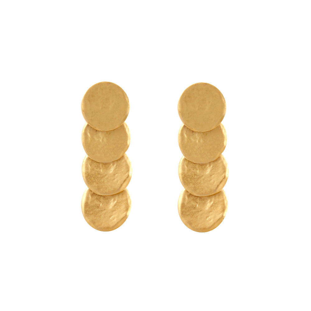 1990s Vintage Yves Saint Laurent Clip-On Earrings