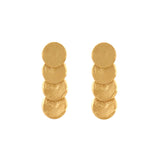 1990s Vintage Yves Saint Laurent Clip-On Earrings