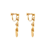 1990s Vintage Yves Saint Laurent Clip-On Earrings