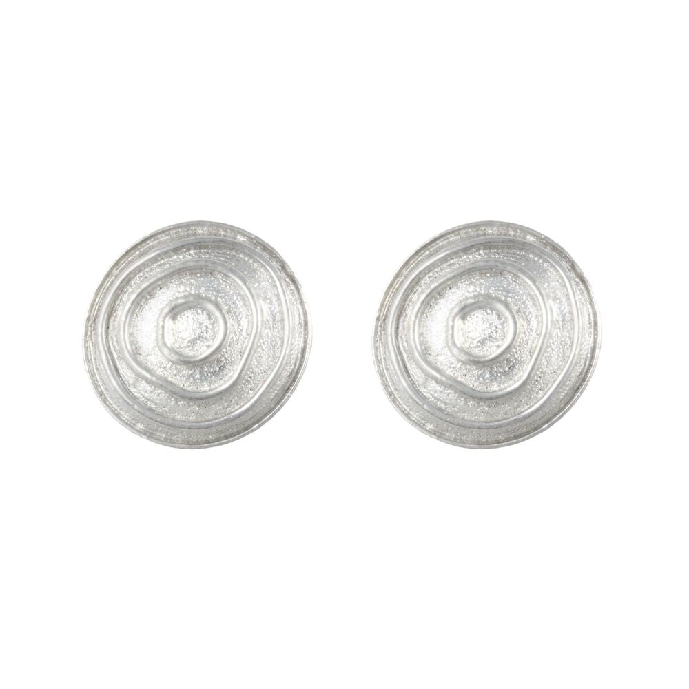 1990s Vintage Swirl Clip-On Earrings