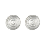 1990s Vintage Swirl Clip-On Earrings