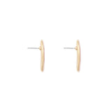 1990s Vintage Pink Enamel Rectangular Earrings
