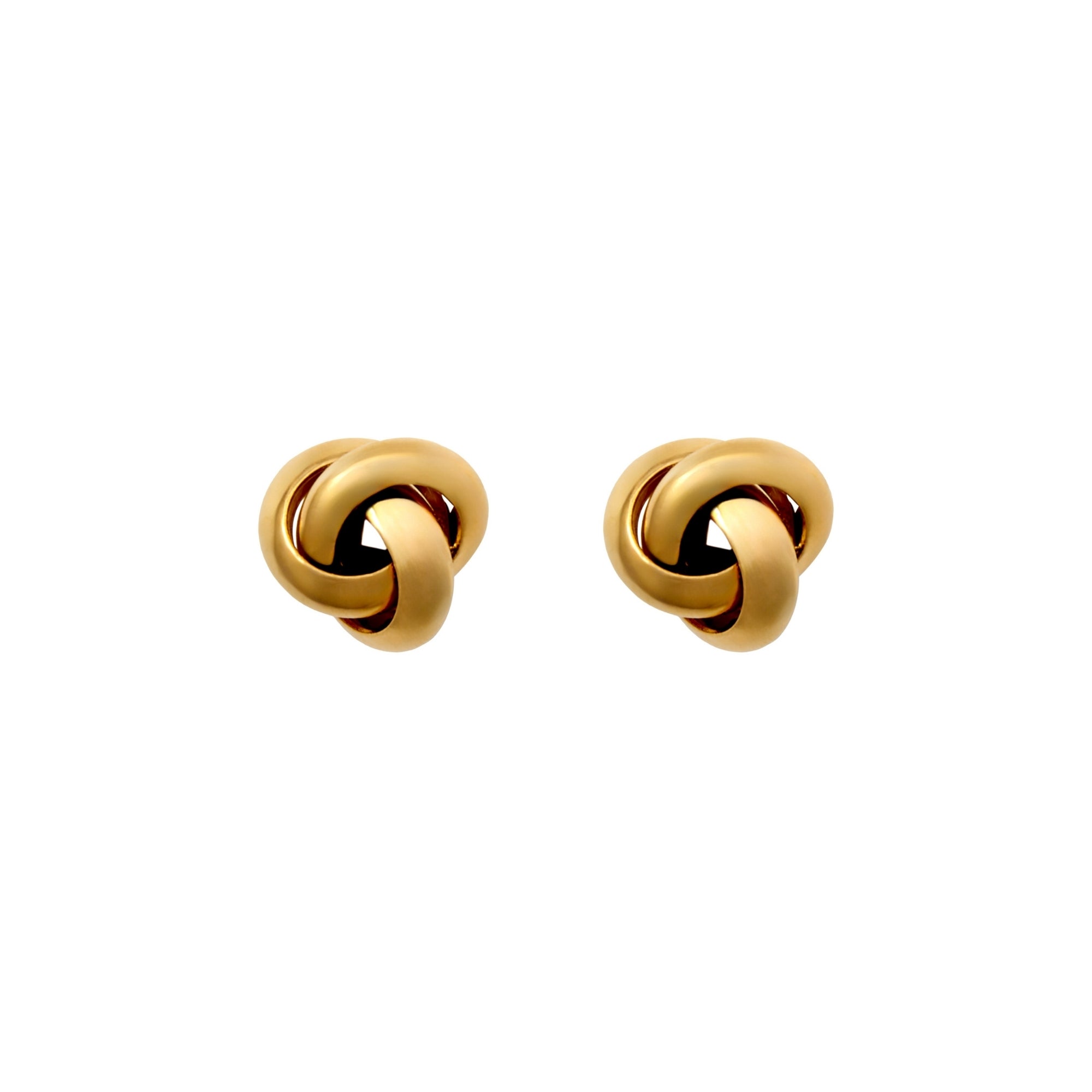 1990s Vintage Love Knot Clip-On Earrings