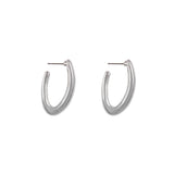 1990s Vintage Hoop Earrings
