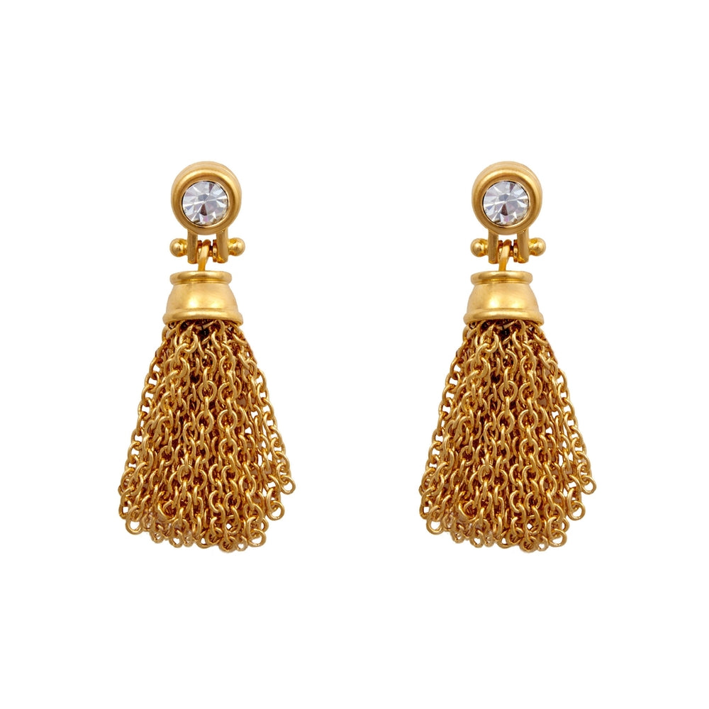 1980s Vintage Givenchy Tassel Earrings