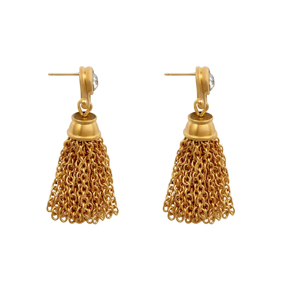 1980s Vintage Givenchy Tassel Earrings