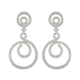 1980s Vintage Stylised Clip-On Earrings