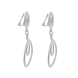1980s Vintage Stylised Clip-On Earrings