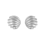 1990s Vintage Shell Clip-On Earrings