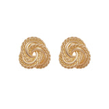 1980s Vintage Givenchy Knot Clip-On Earrings