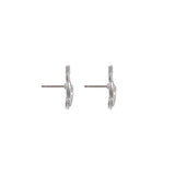 1990s Vintage Nina Ricci Leaf Earrings