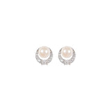 1990s Vintage Nina Ricci Faux Pearl Clip-On Earrings