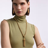 1970s Vintage Monet Tassel Bracelet