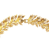 1950s Vintage Monet Golden Seagrass Necklace