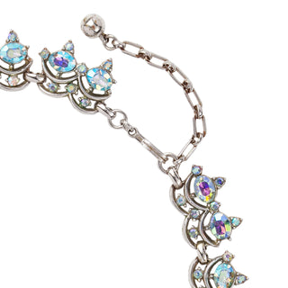 1950s Vintage Trifari Aurora Borealis Necklace