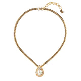 1980s Christian Dior Vintage Faux Pearl Pendant