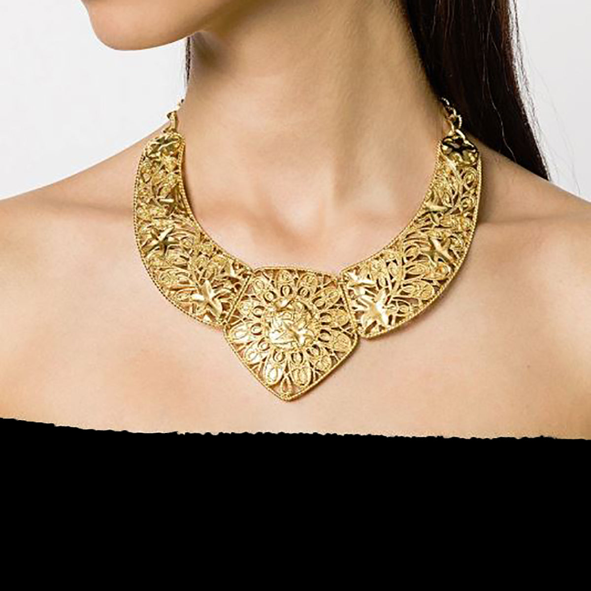 1990s Vintage Barrera Cleopatra Collar