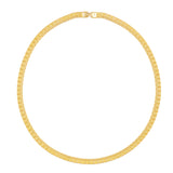 1980s Vintage Monet Square Link Necklace