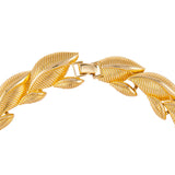 1980s Vintage Monet Leaf Necklace