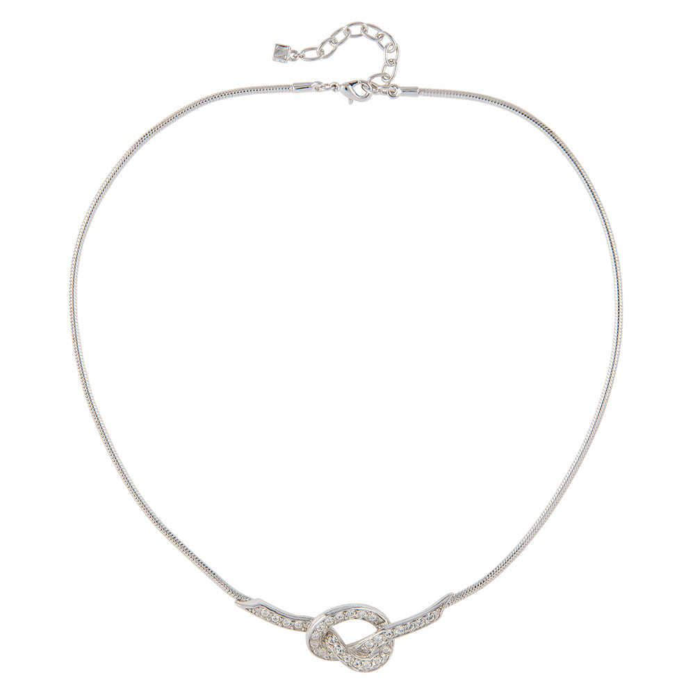 1980s Vintage Nina Ricci Knot Necklace