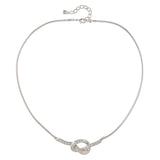 1980s Vintage Nina Ricci Knot Necklace