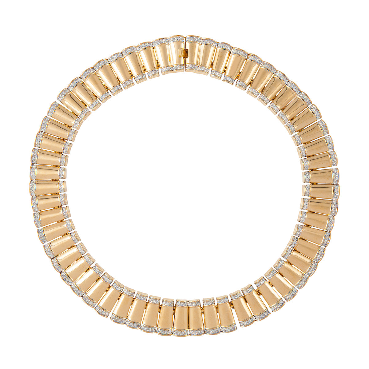 1980s Vintage Dramatic Swarovski Collar Necklace