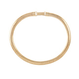 1990s Vintage Gold Plated Textured Flex Collar
