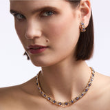 1980s Vintage D'Orlan Faux Amethyst Necklace