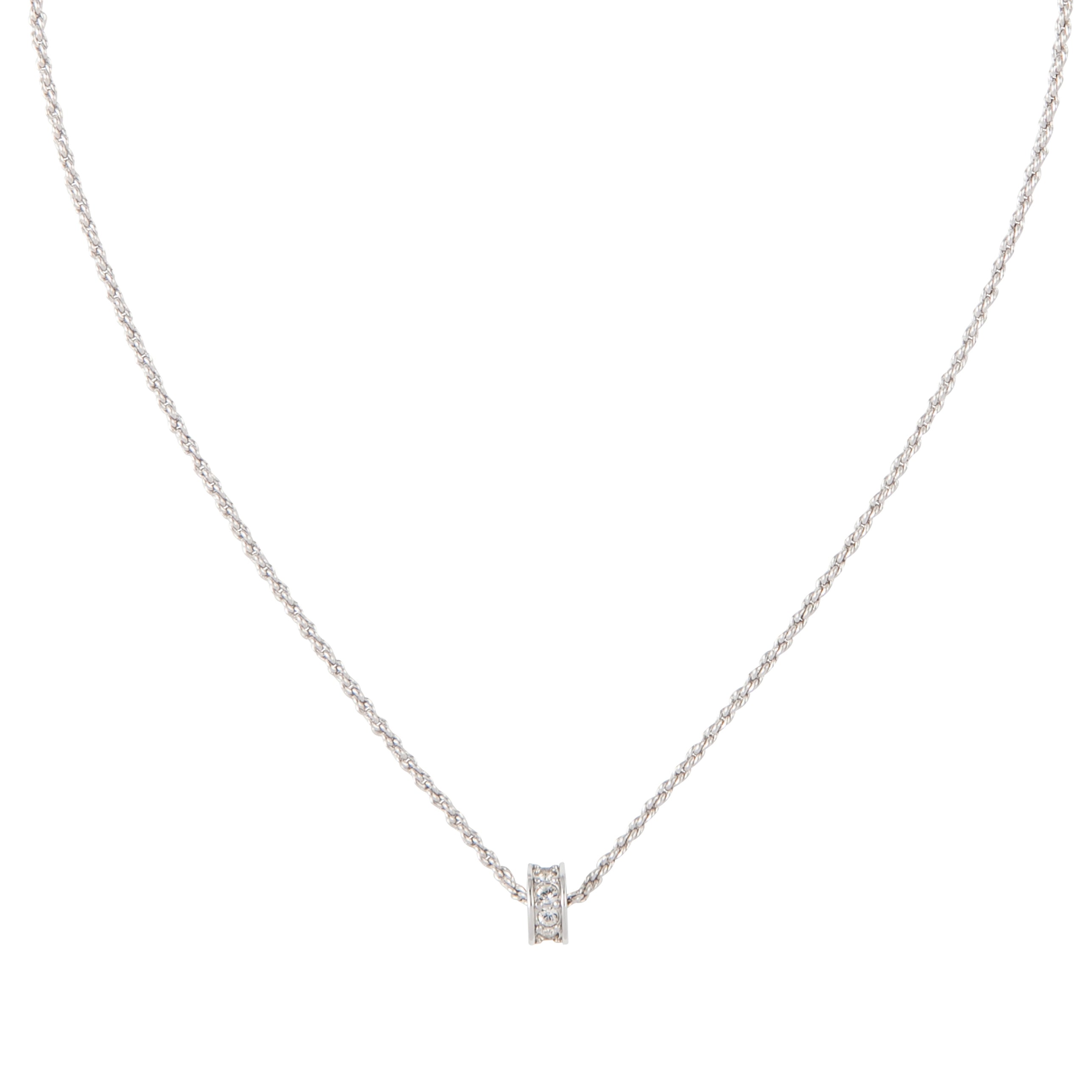 1980s Vintage Nina Ricci Disc Pendant