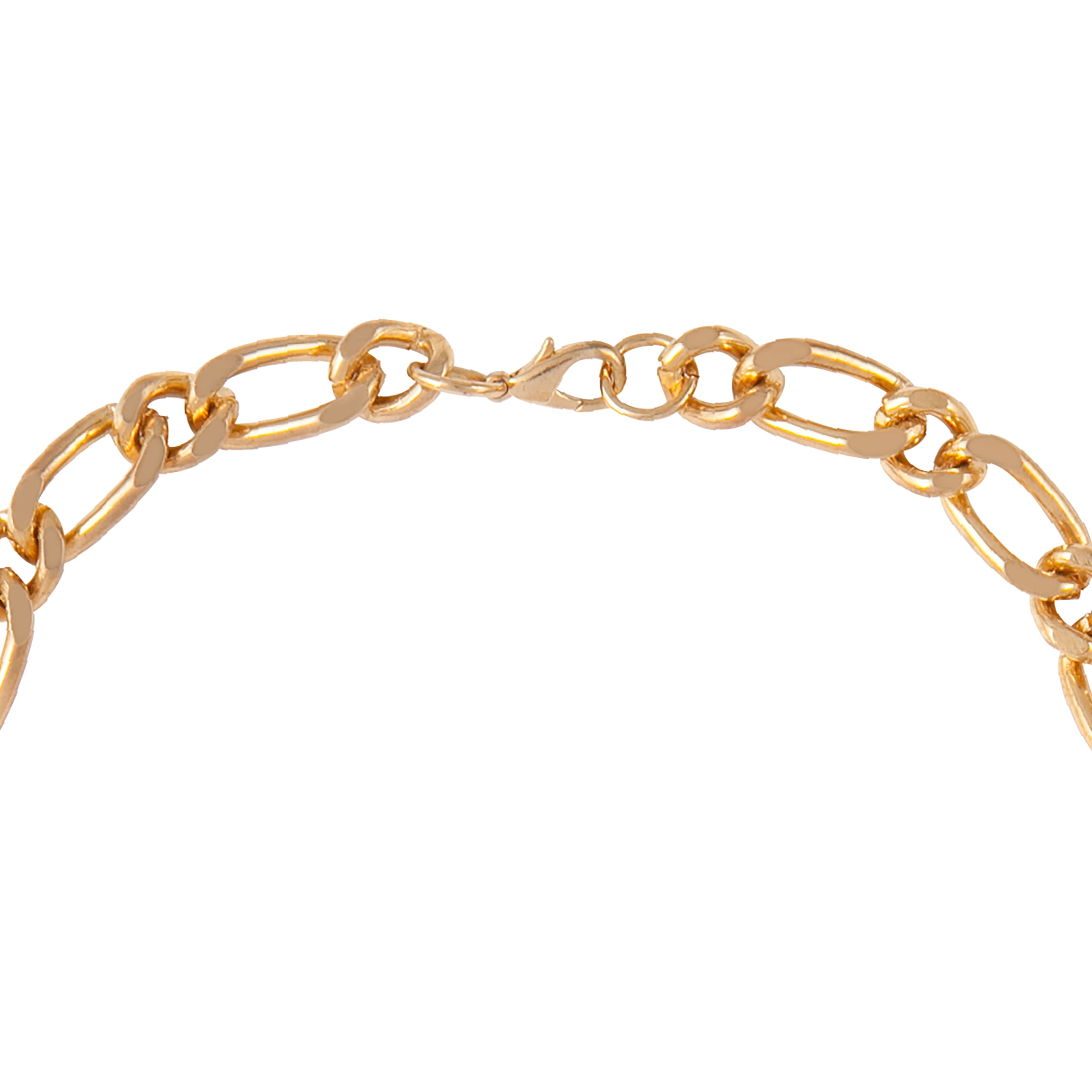 1990s Vintage 22ct Gold Plated Chain Necklace