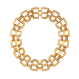 1980s Vintage Monet Revival Egyptian Collar