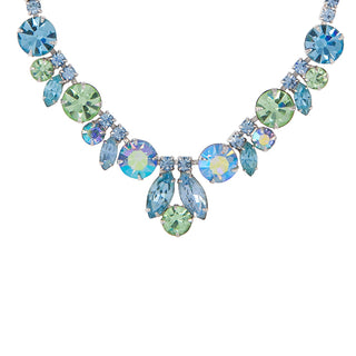 1970s Vintage Weiss Aurora Borealis Necklace