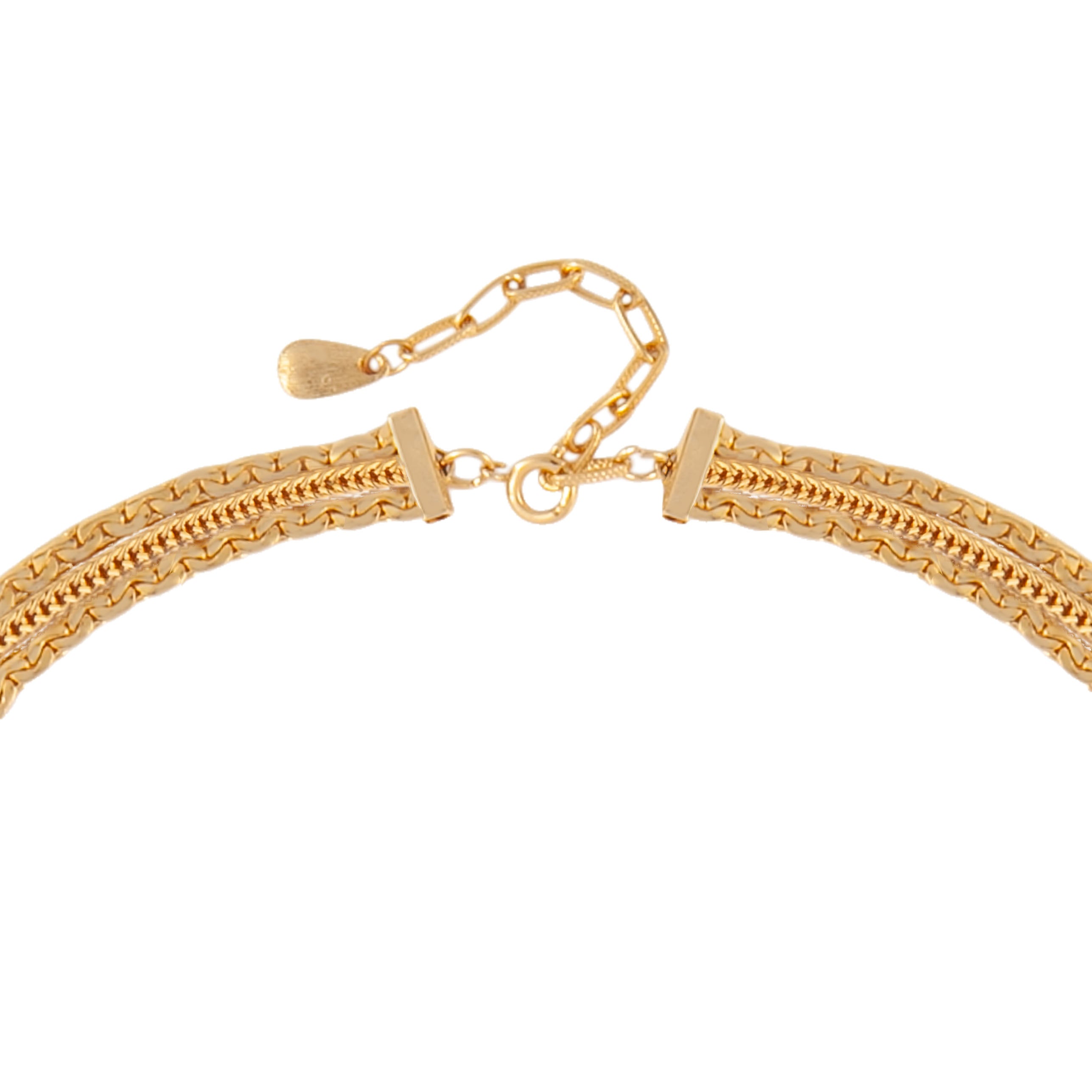 1980s Vintage Triple Chain Necklace