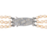1960s Vintage Faux Pearl Necklace