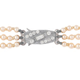 1960s Vintage Faux Pearl Necklace